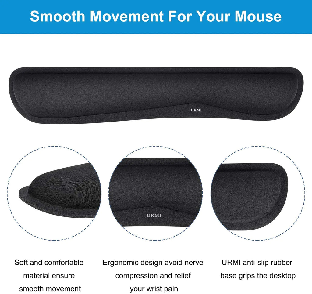 Premium Keyboard & Mouse Wrist Rest Pad