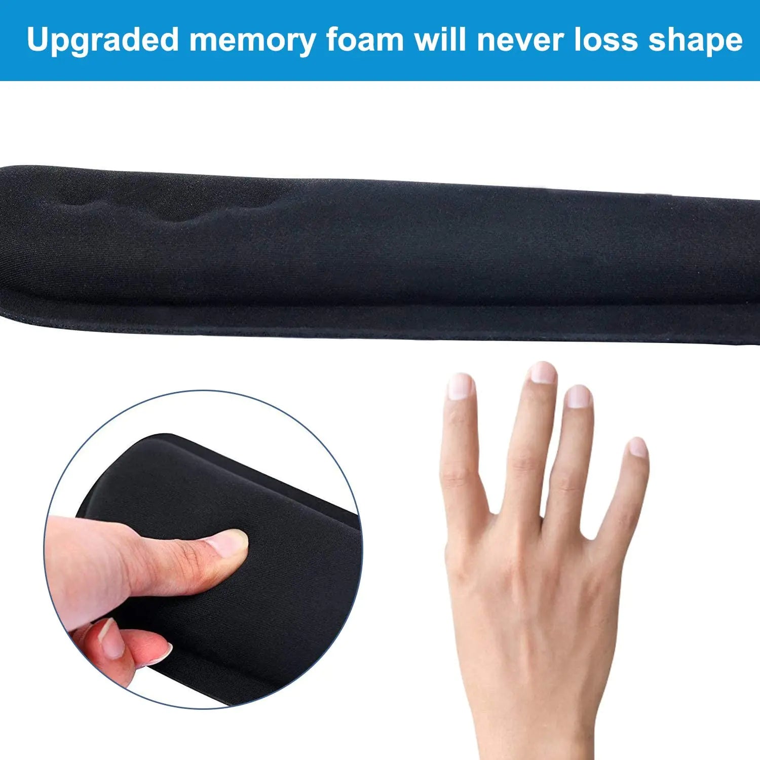 Premium Keyboard & Mouse Wrist Rest Pad