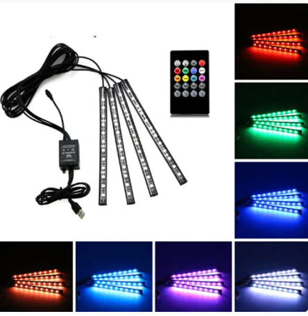 Voice-Controlled RGB Music Light Remote