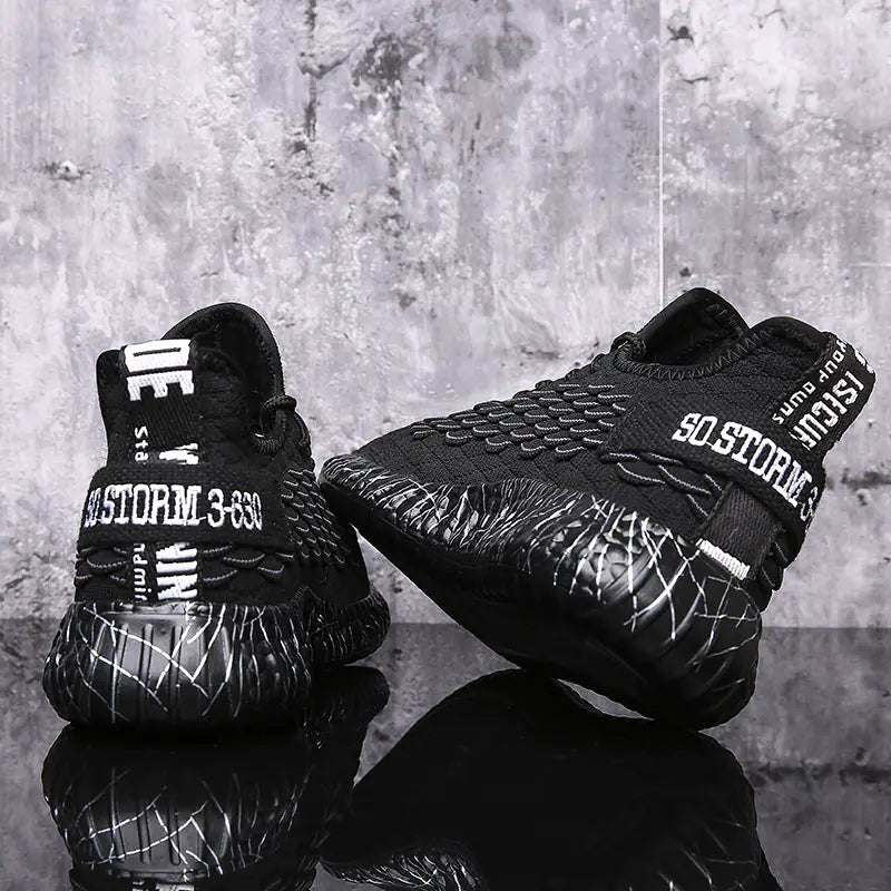 Sports Shoes, Black Sneakers, Running Shoes