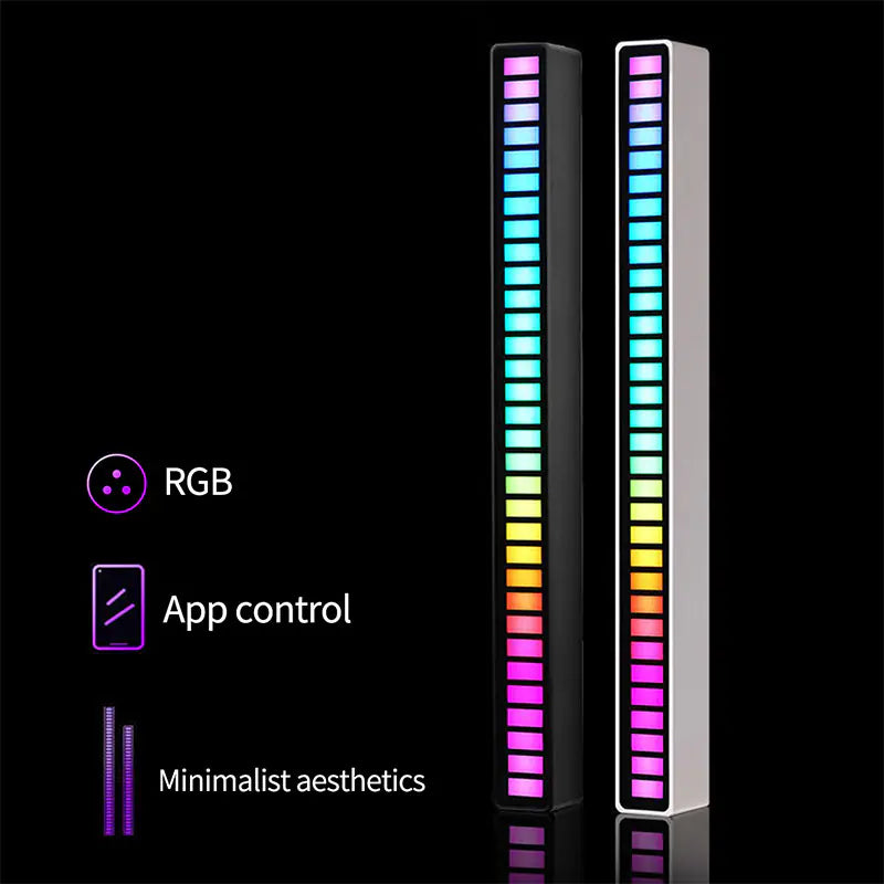 RGB Sound Control Music Pickup Light
